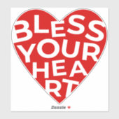 Zonder jouw hart sticker (Vel)