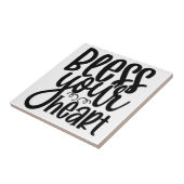 Zonder jouw hart tegeltje (Zijkant)