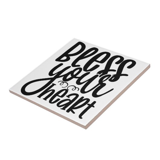 Zonder jouw hart tegeltje (Zijkant)