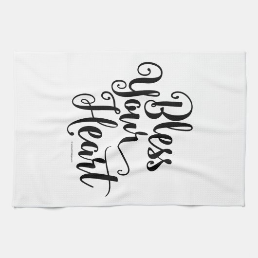 Zonder jouw hart theedoek (Horizontaal)