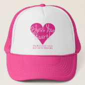 Zonder jouw hart trucker pet (Voorkant)