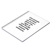 zonder karb notitieboek (Linkerzijde)