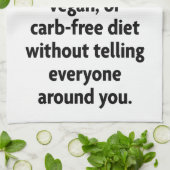 zonder karb theedoek (Gevouwen)