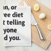 zonder karb theedoek (Quarter Fold)