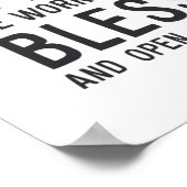 Zonder keuken MA012 Poster (Hoek)