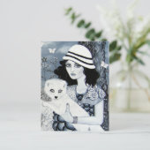 Zonder kleur briefkaart (Staand voorkant)