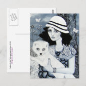 Zonder kleur briefkaart (Voorkant / Achterkant)