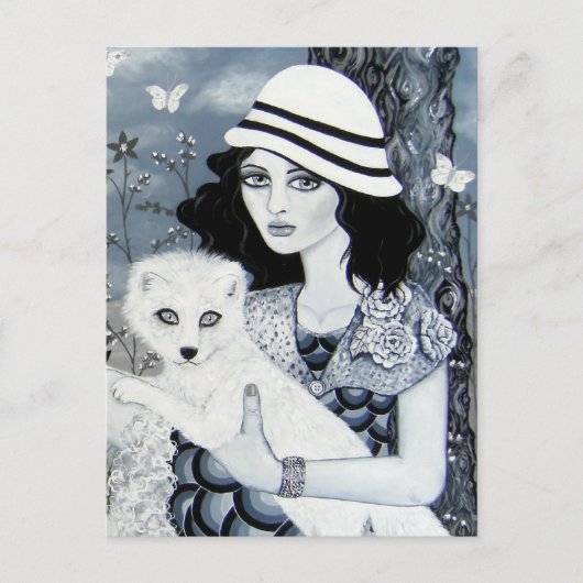 Zonder kleur briefkaart (Voorkant)