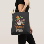 Zonder koffie Halloween Tote Bag (Dichtbij)