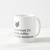 Zonder koffiegrap koffiemok (Voorkant rechts)