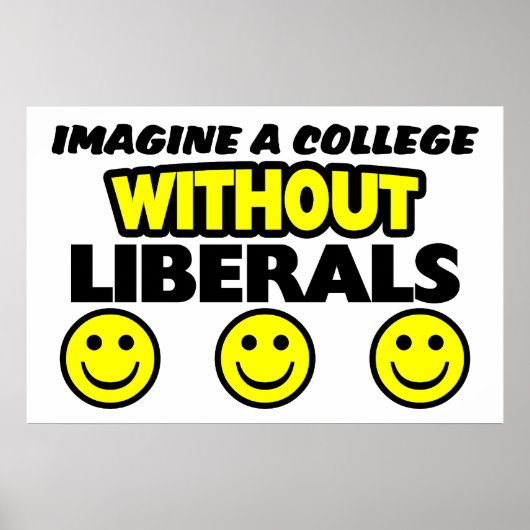 Zonder liberalen! poster (Voorkant)