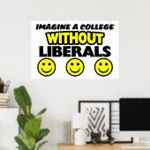 Zonder liberalen! poster (Thuiskantoor)