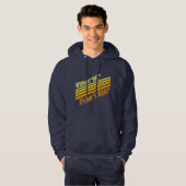 Zonder mij is het gewoon Aweso Hoodie (Voorkant volledig)