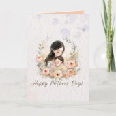 Zonder mij is het vandaag weer een leuke moeder kaart (Voorkant)