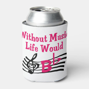 Zonder muziek blikjeskoeler