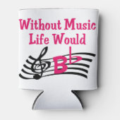 Zonder muziek blikjeskoeler (Voorkant)