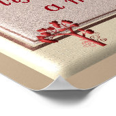 Zonder Muziek II - Nietzsche Quote - Afdrukken Poster (Hoek)