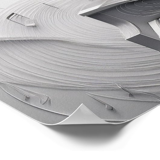 Zonder muziek poster (Hoek)