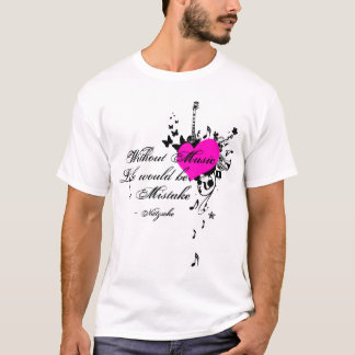 Zonder muziek... t-shirt