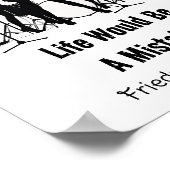 Zonder muziek zou het leven een vergissing zijn va poster (Hoek)