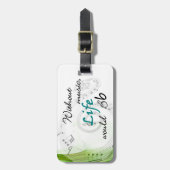 zonder muziek zou het leven van Bb Bagagelabel (Voorkant verticaal)