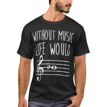 zonder muziekgitaar t-shirts