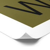 Zonder oorlogszonne-energie poster (Hoek)