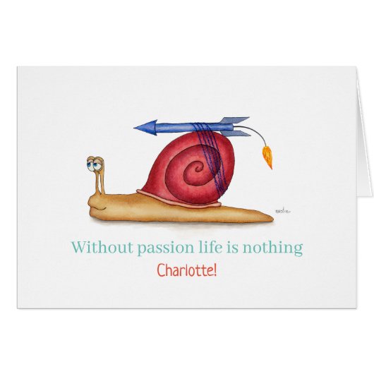 Zonder passie is het leven niets (Voorkant Horizontaal)