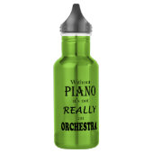Zonder piano - Orchestra Waterfles (Links)