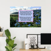 Zonder Rosy Bend Poster (Thuiskantoor)