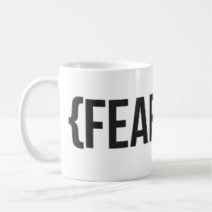 Zonder ruimte - U kiest achtergrondkleur Koffiemok