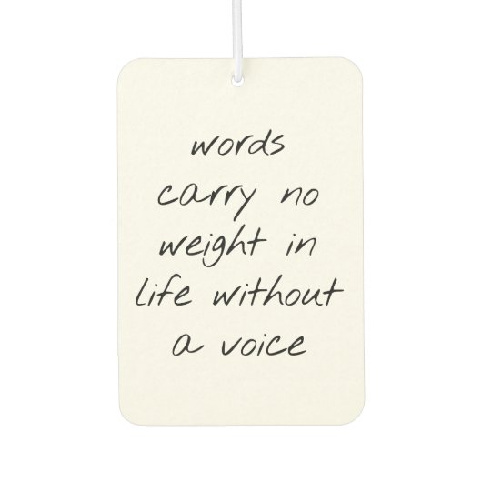 Zonder stemluchtverfrisser luchtverfrisser (Voorkant)