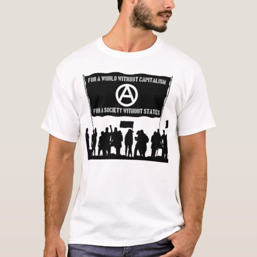 zonder T-shirt met kapitalisme (Voorkant)