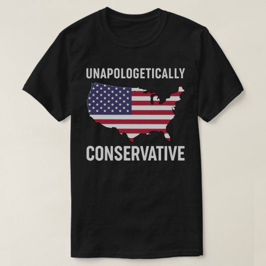 zonder terughoudendheid conservatief t-shirt (Design voorkant)