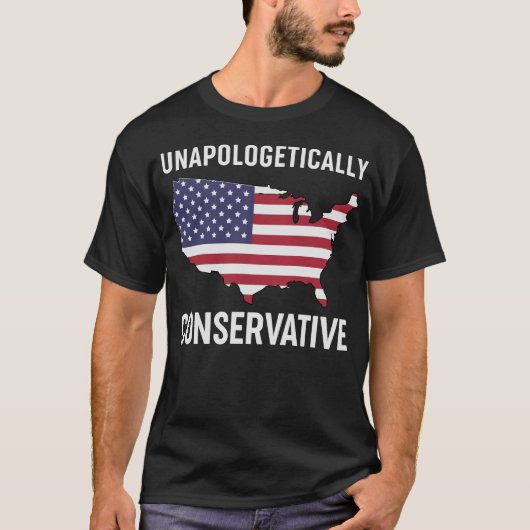 zonder terughoudendheid conservatief t-shirt (Voorkant)