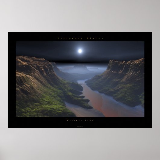 zonder tijd poster (Voorkant)