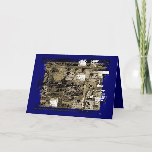 Zonder titel 01 Wenskaart Kaart (Voorkant)