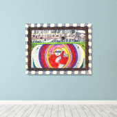 Zonder titel (0952) | Adolf Wolfli | Canvas Afdruk (Insitu (Houten vloer))