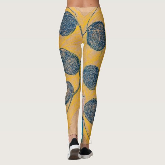 Zonder titel, 1908, door Hilma af Klint Leggings (Achterkant)