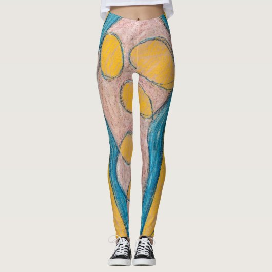 Zonder titel, 1908, door Hilma af Klint Leggings (Voorkant)