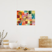 Zonder titel (1914) door Paul Klee Poster (Keuken)