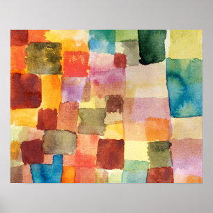 Zonder titel (1914) door Paul Klee Poster