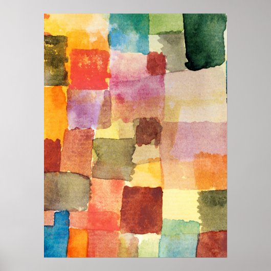 Zonder titel (1914) door Paul Klee Poster (Voorkant)