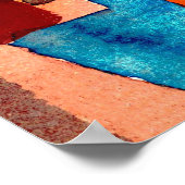 Zonder titel (1914) door Paul Klee. Poster (Hoek)