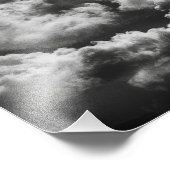 Zonder titel #1 (wolken) foto afdruk (Hoek)