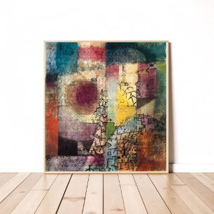 Zonder titel 2 door Paul Klee, Abstracte kunst Poster