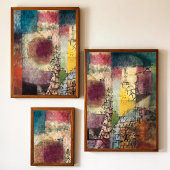 Zonder titel 2 door Paul Klee, Abstracte kunst Poster