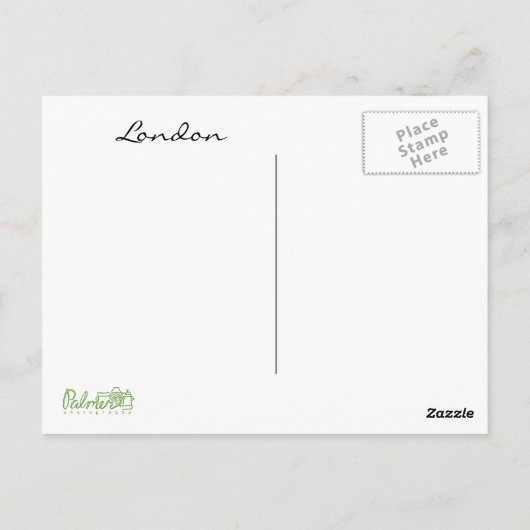 Zonder titel #3 [Briefkaart] Briefkaart (Achterkant)