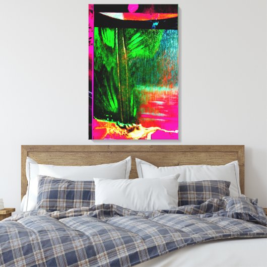 Zonder titel 3 canvas afdruk (Insitu (Slaapkamer))