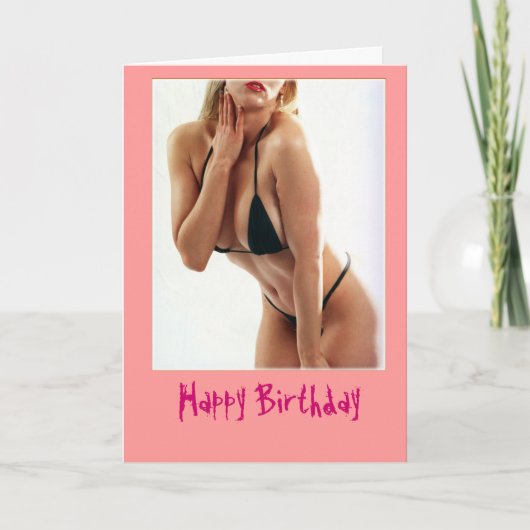 Zonder titel-5 exemplaar, Gelukkige Verjaardag Kaart (Voorkant)